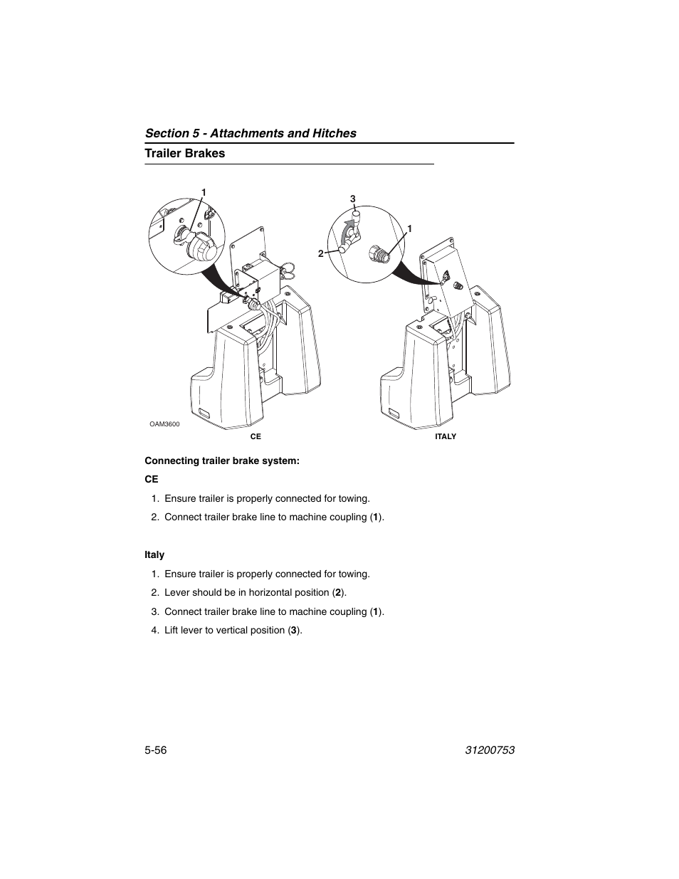 Trailer brakes, Trailer brakes -56 | JLG 4017PS Operator Manual User Manual | Page 148 / 202