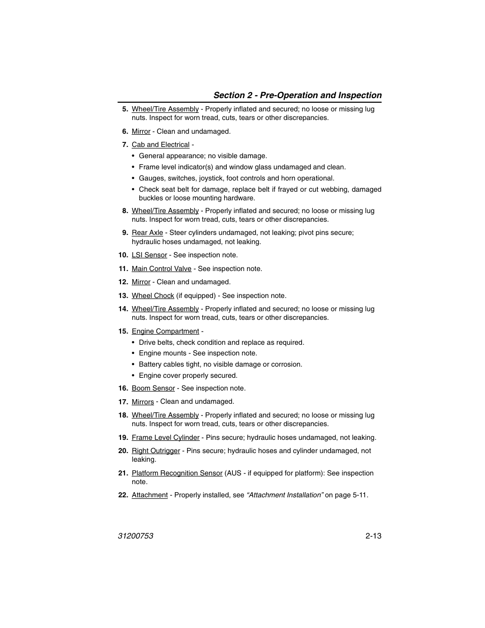 JLG 4017PS Operator Manual User Manual | Page 39 / 202