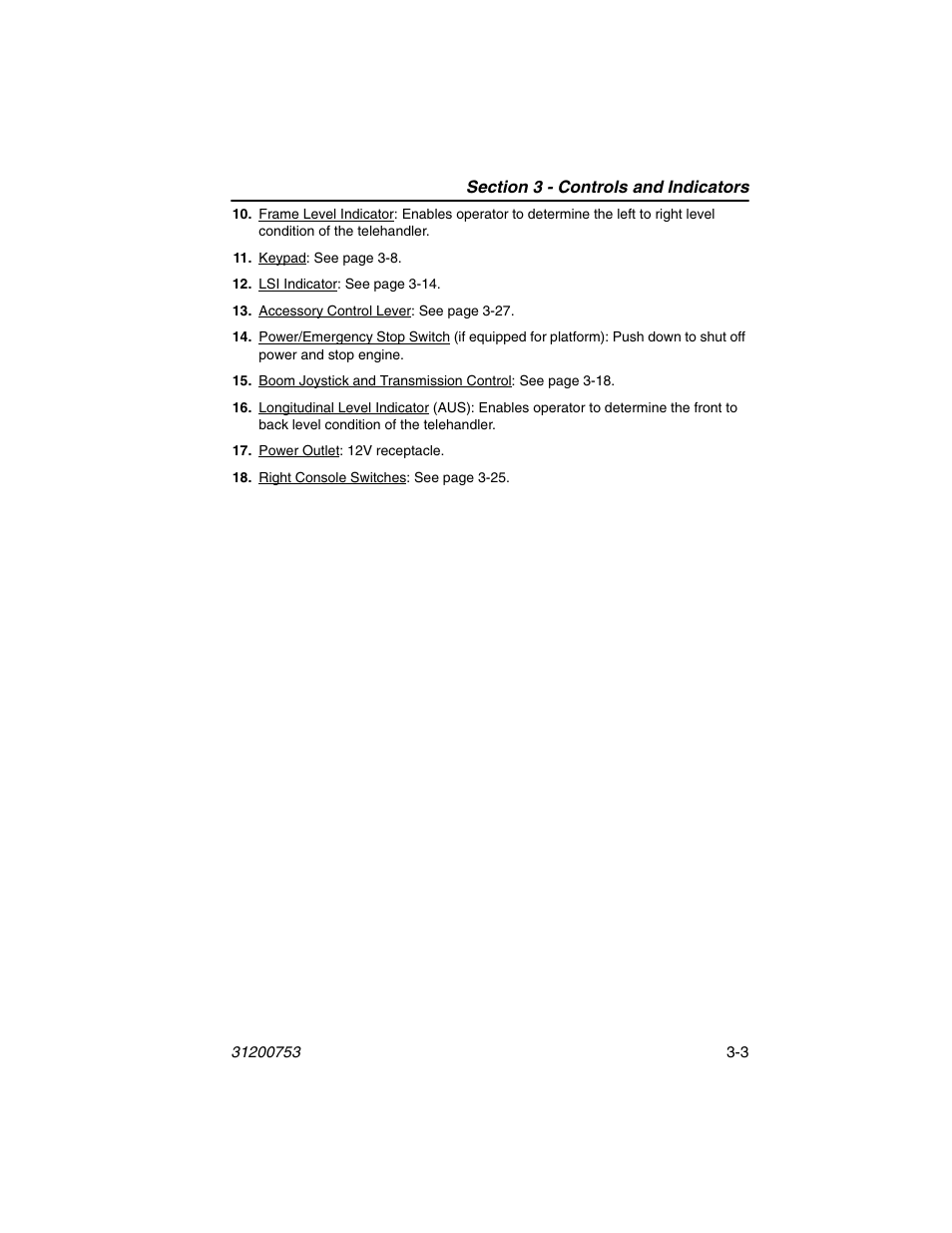 JLG 4017PS Operator Manual User Manual | Page 47 / 202