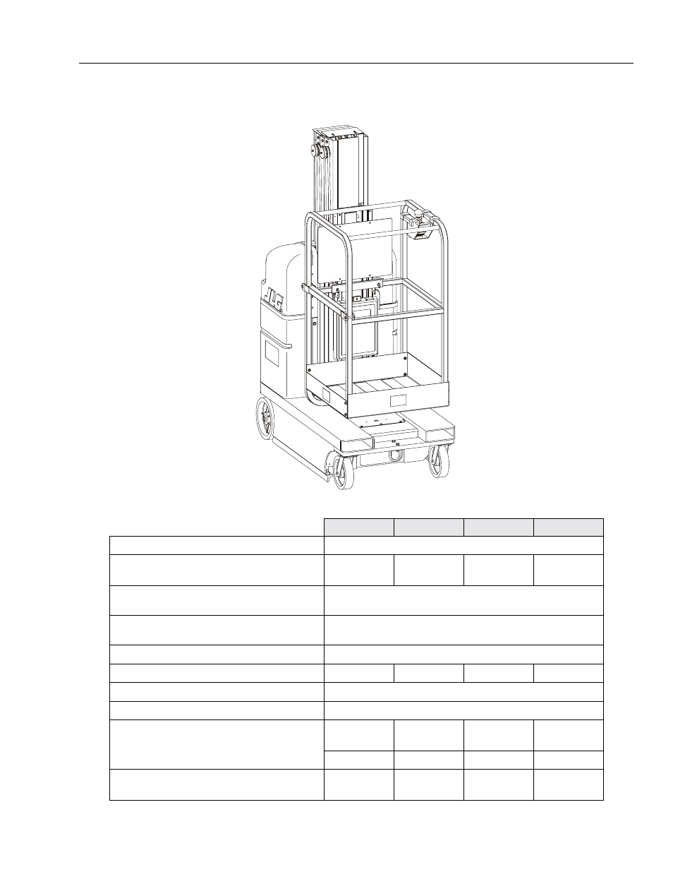 Dvl and dvsp - machine operating specifications -1 | JLG DVSP Series Operator Manual User Manual | Page 21 / 62