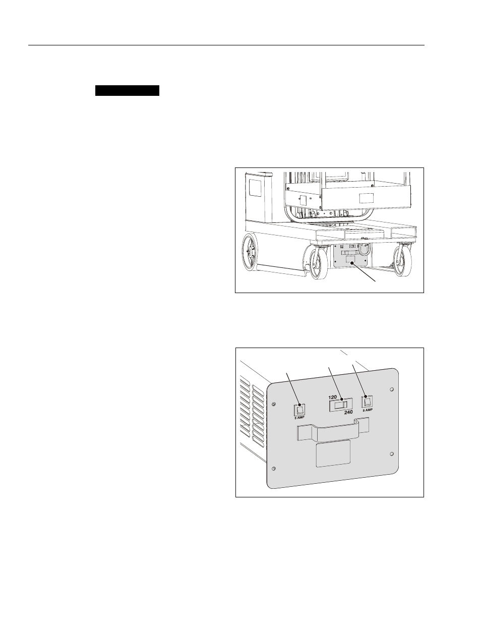 1 general, 2 machine description, 3 machine operation | Getting started, 4 battery charging, General -2, Machine description -2, Machine operation -2, Getting started -2, Battery charging -2 | JLG DVSP Series Operator Manual User Manual | Page 22 / 62