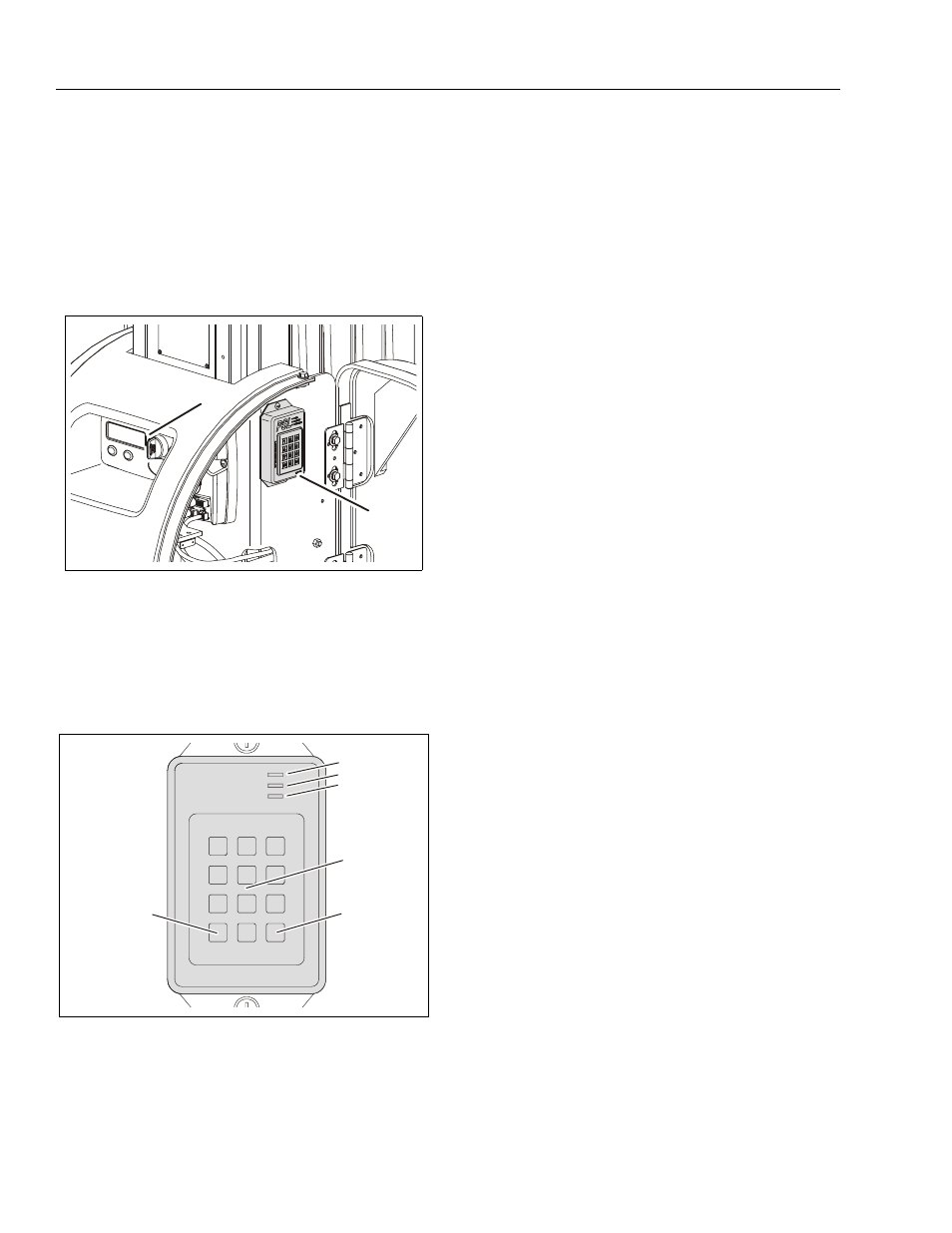 Psl™ box and ground control locations, Machine power up using the psl, Machine power down | Changing the operator’s code, Psl™ switch controls & indicators -18, 10 progammable security lock (psl, Dvl/dvsp - option) | JLG DVSP Series Operator Manual User Manual | Page 38 / 62