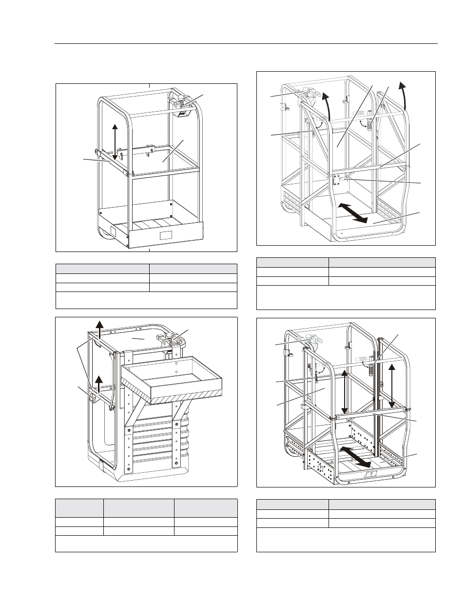 11 platform configurations, 11 platform configurations -19 | JLG DVSP Series Operator Manual User Manual | Page 39 / 62
