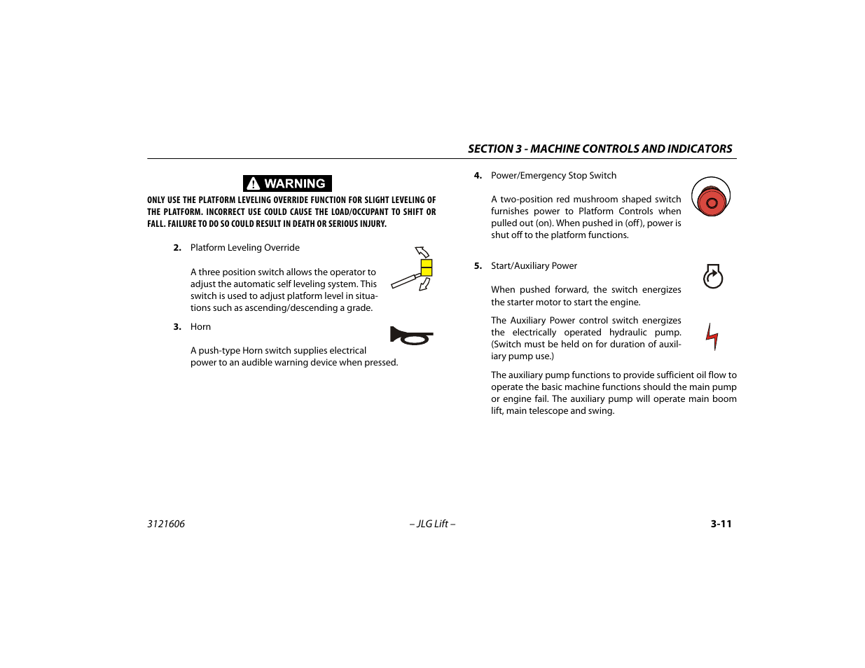 JLG 600SC_660SJC Operator Manual User Manual | Page 45 / 104