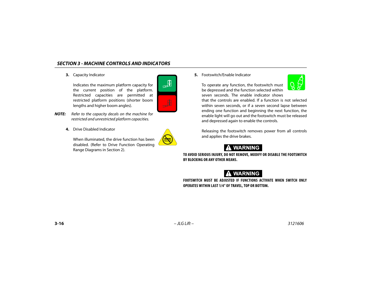 JLG 600SC_660SJC Operator Manual User Manual | Page 50 / 104