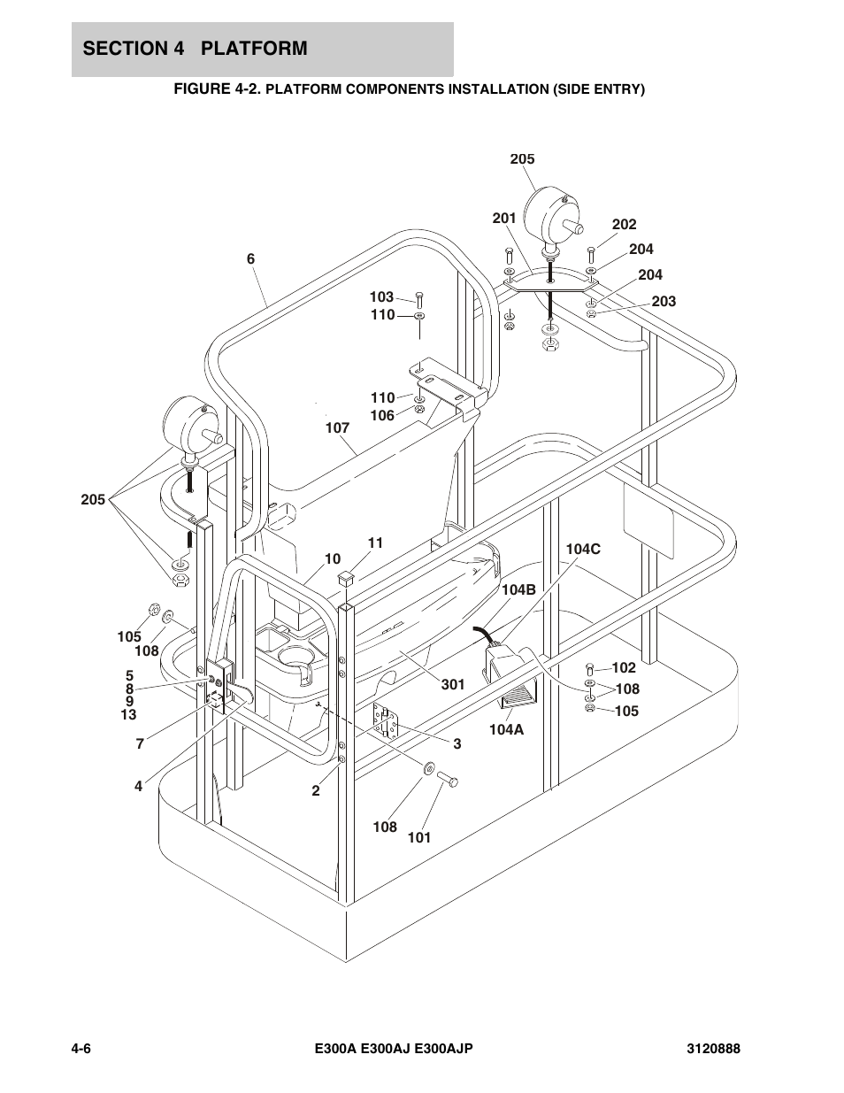 JLG E300 Parts Manual User Manual | Page 108 / 198