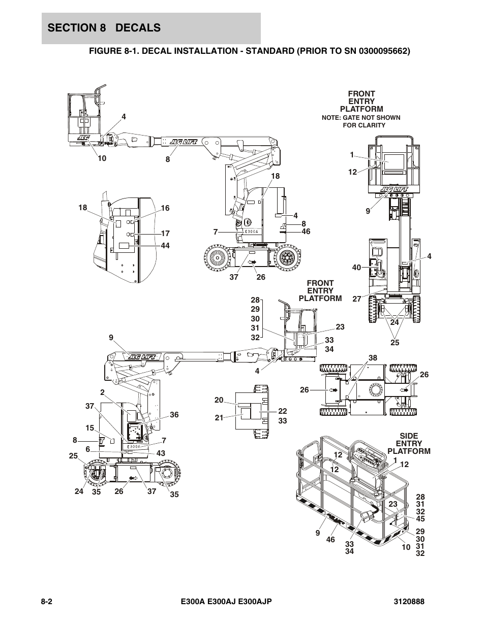 JLG E300 Parts Manual User Manual | Page 176 / 198