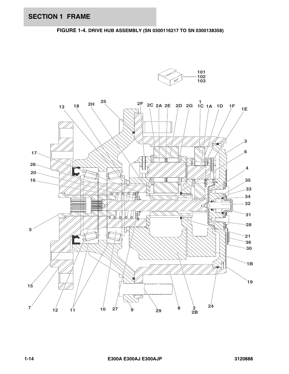 JLG E300 Parts Manual User Manual | Page 20 / 198