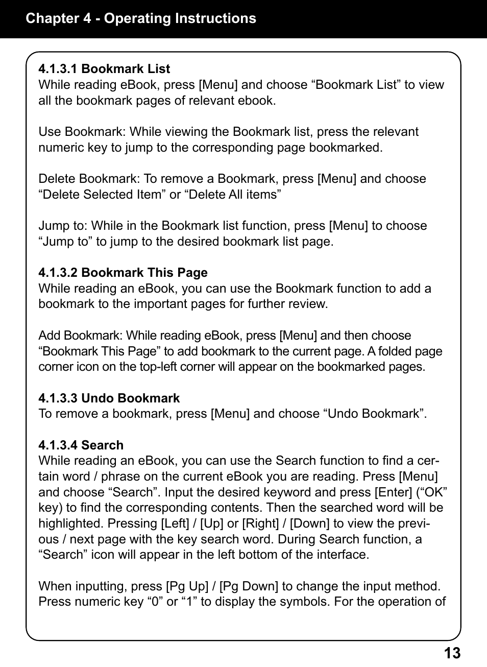 Aluratek AEBK02FB User Manual | Page 13 / 36