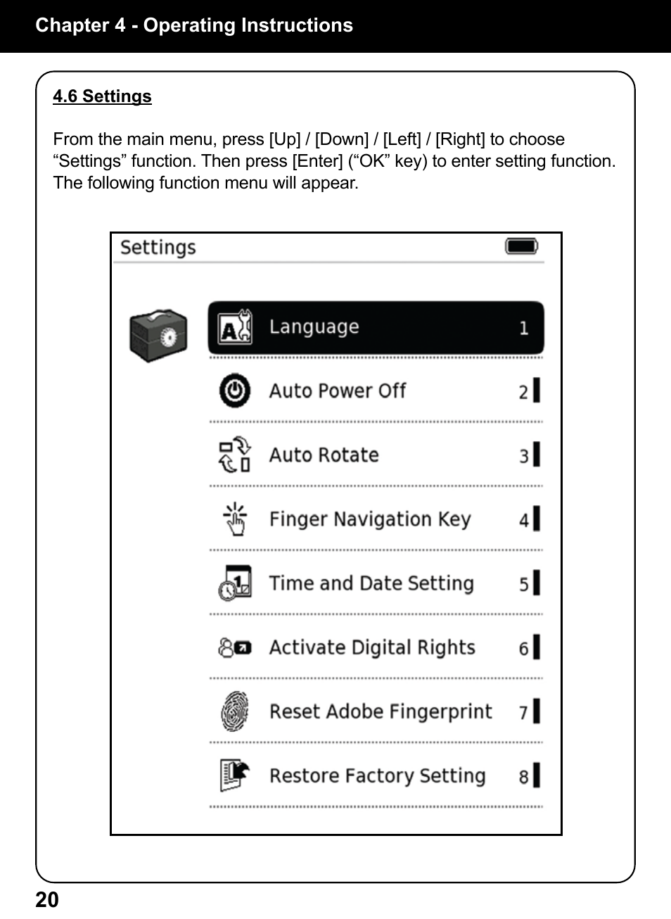 Aluratek AEBK02FB User Manual | Page 20 / 36