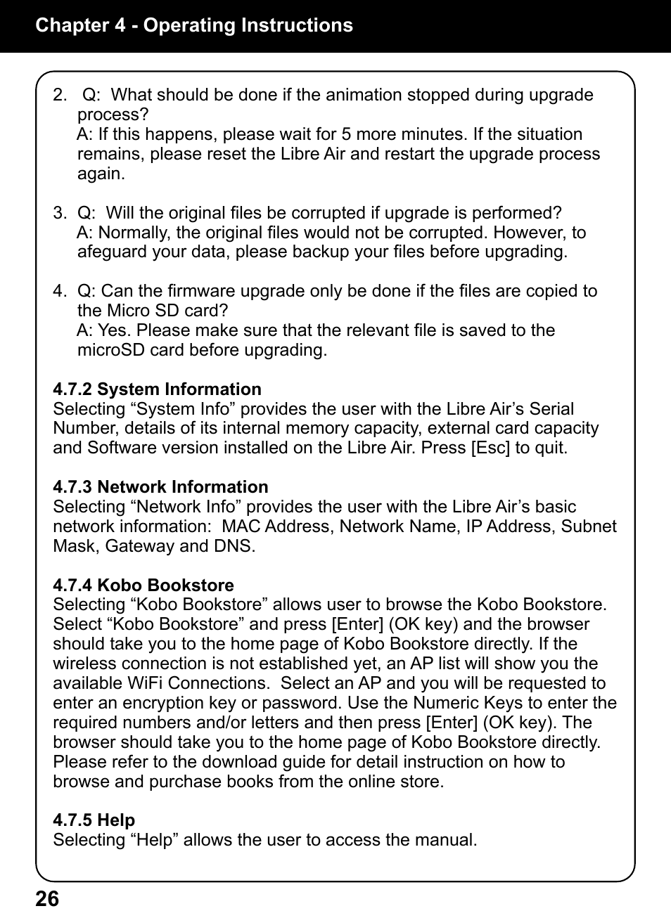 Aluratek AEBK02FB User Manual | Page 26 / 36