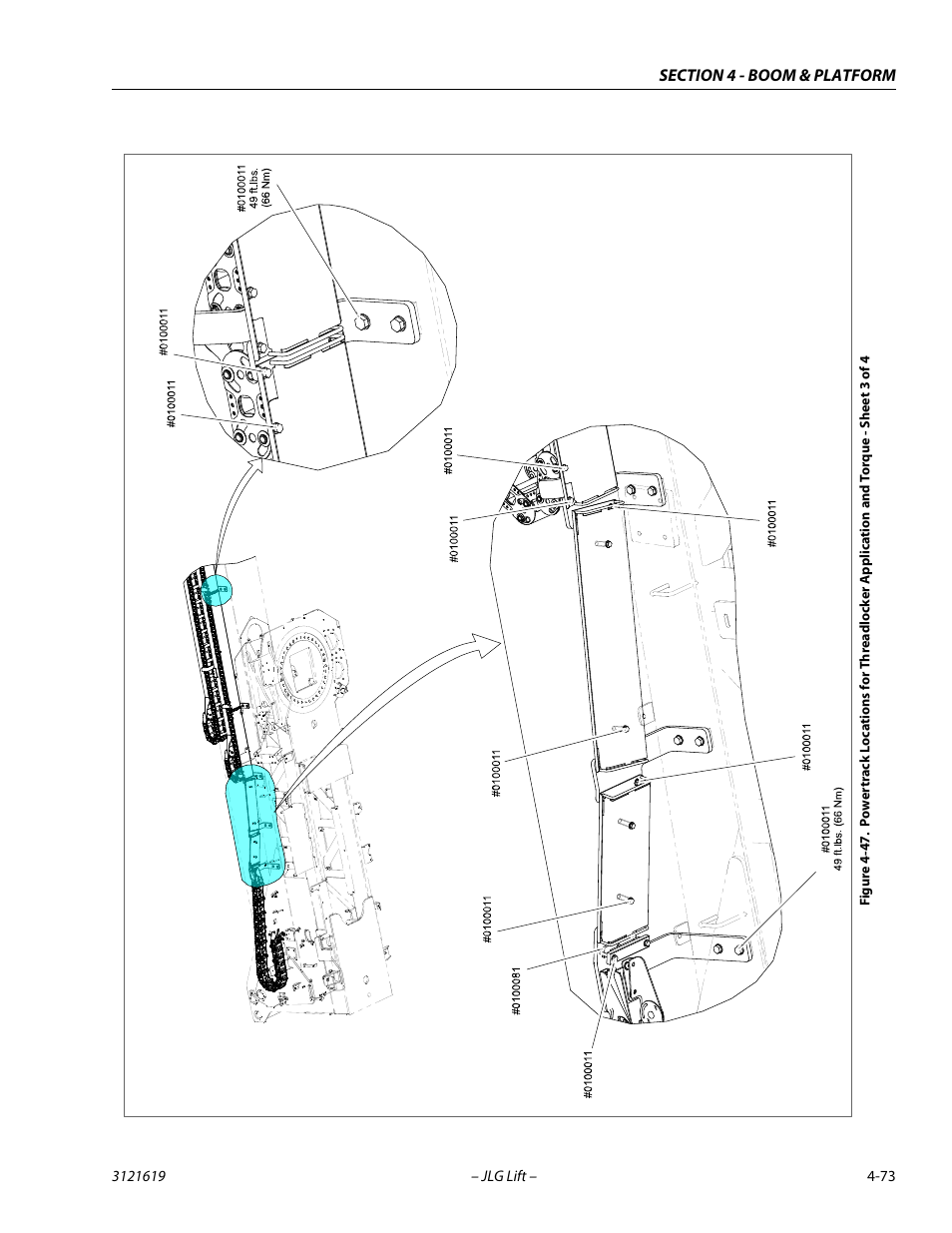 JLG 1850SJ Service Manual User Manual | Page 159 / 452