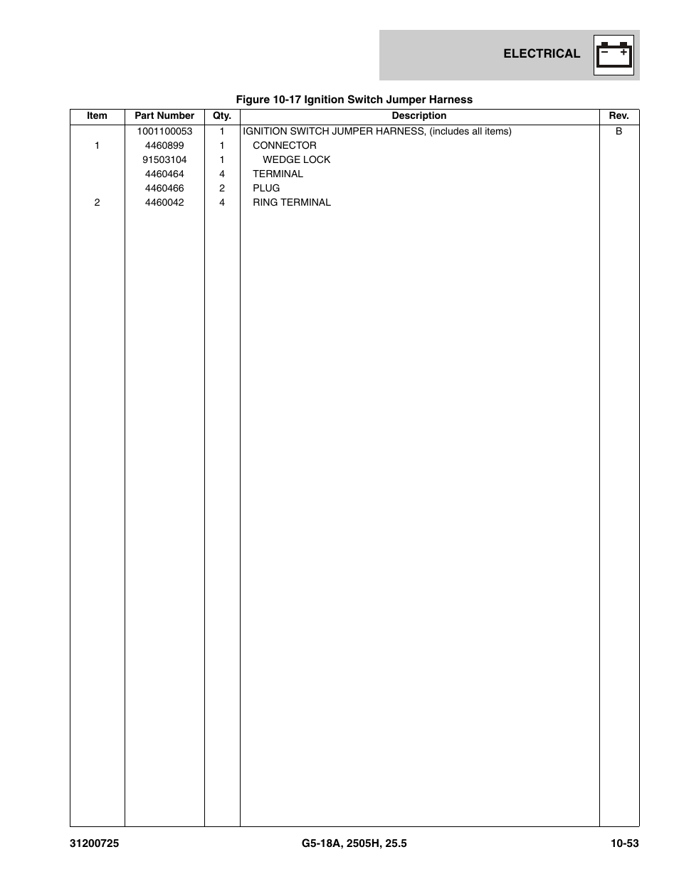 JLG Agrovector (31200725) 25.5 Parts Manual User Manual | Page 273 / 302