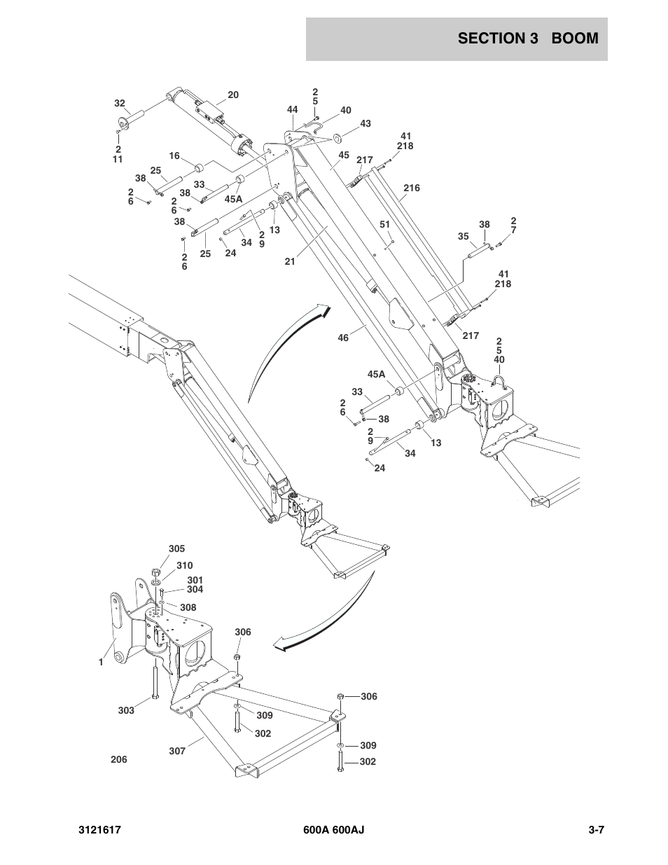 JLG 600A_AJ Parts Manual User Manual | Page 141 / 282