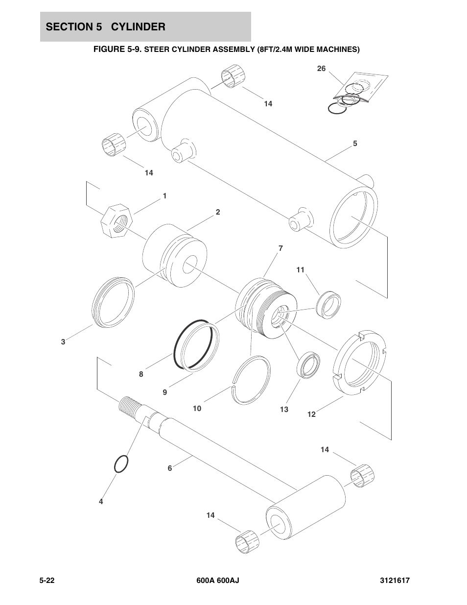 JLG 600A_AJ Parts Manual User Manual | Page 200 / 282