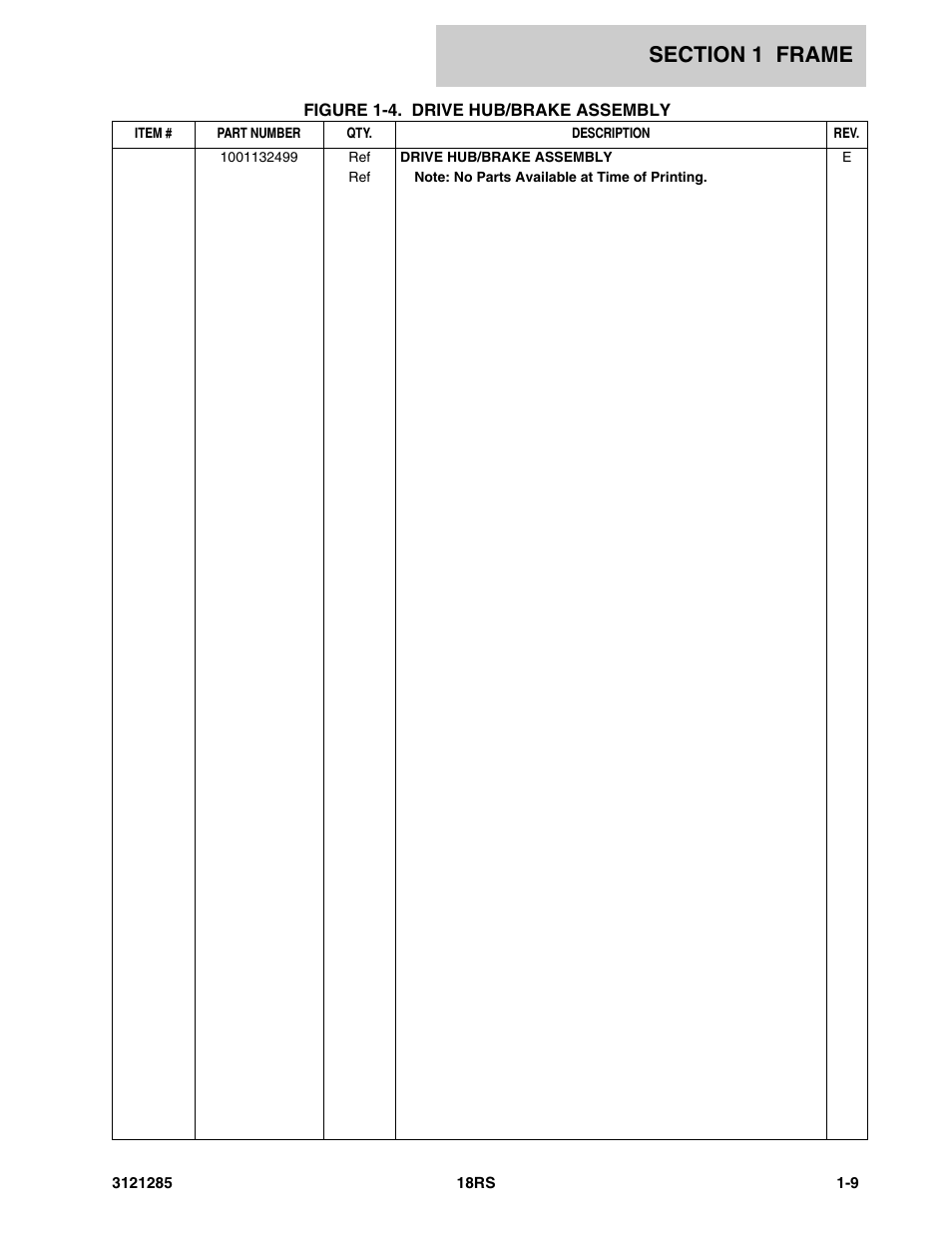 JLG 18RS Parts Manual User Manual | Page 15 / 136