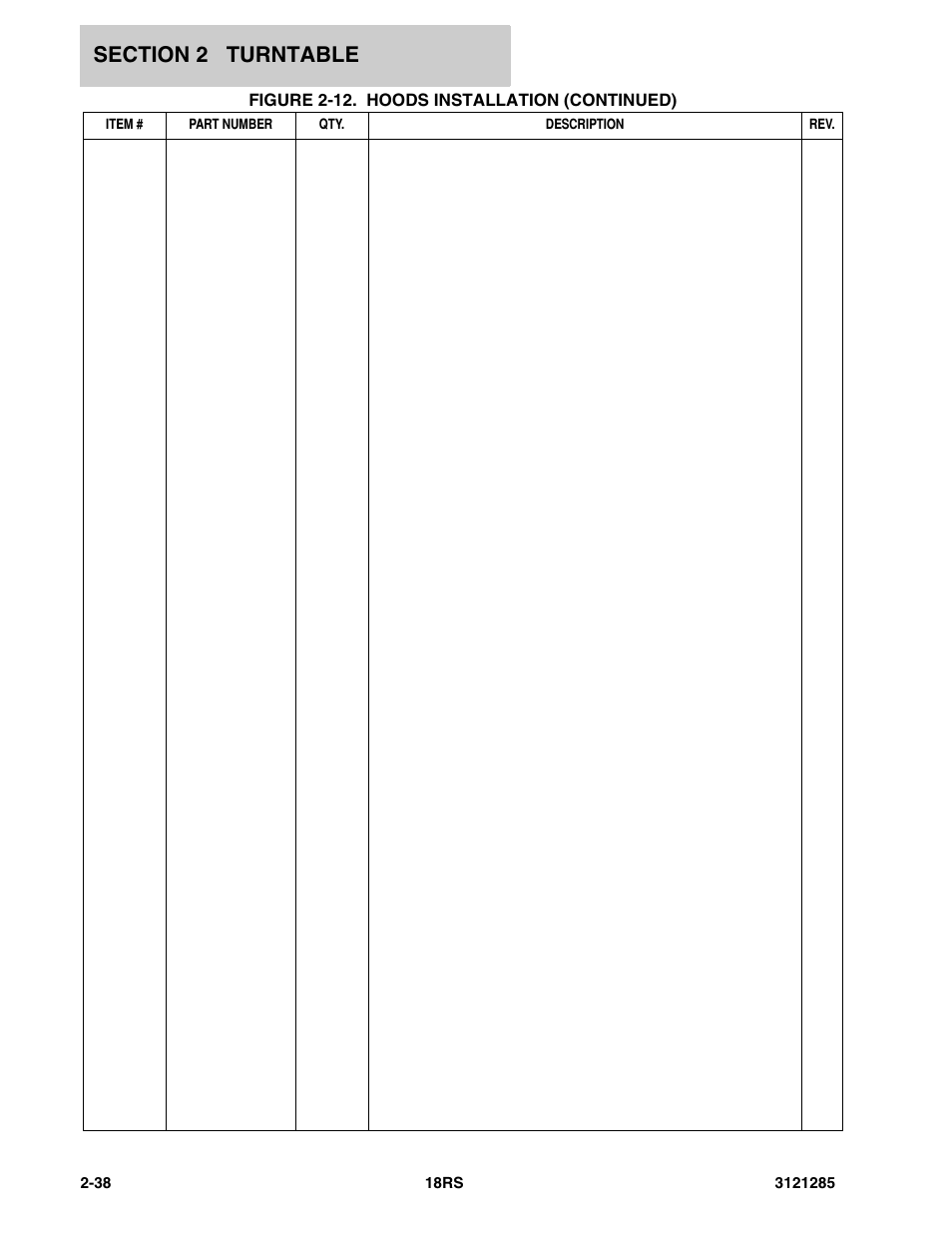 JLG 18RS Parts Manual User Manual | Page 56 / 136