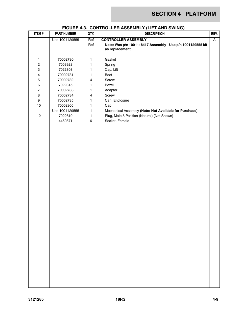 JLG 18RS Parts Manual User Manual | Page 79 / 136