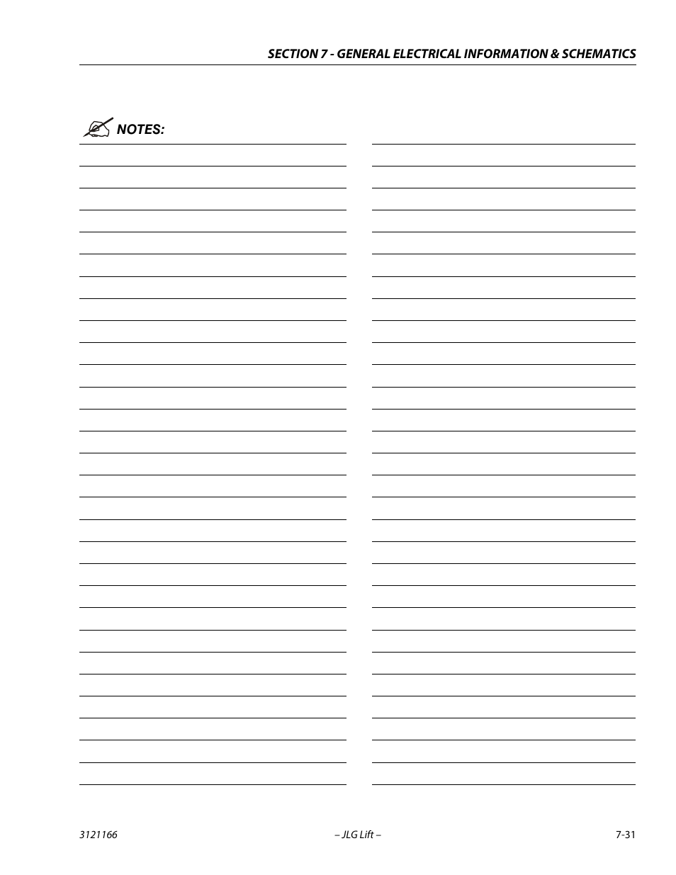 JLG 3246ES Service Manual User Manual | Page 207 / 222