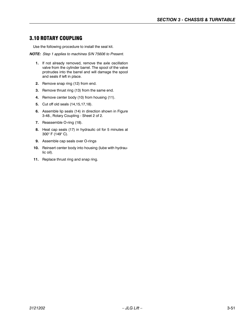 10 rotary coupling, Rotary coupling -51 | JLG 660SJ Service Manual User Manual | Page 101 / 334