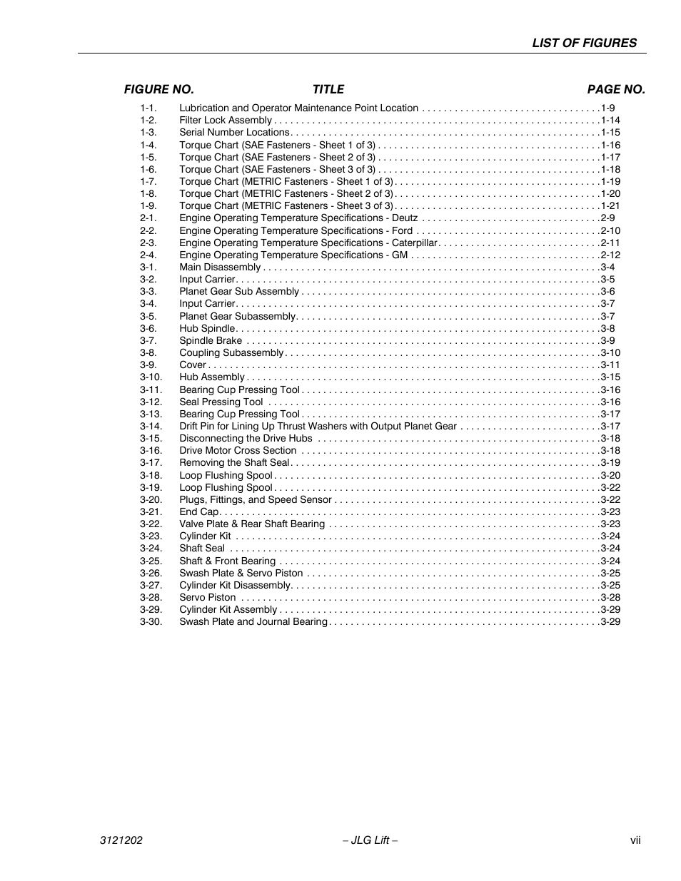 JLG 660SJ Service Manual User Manual | Page 11 / 334