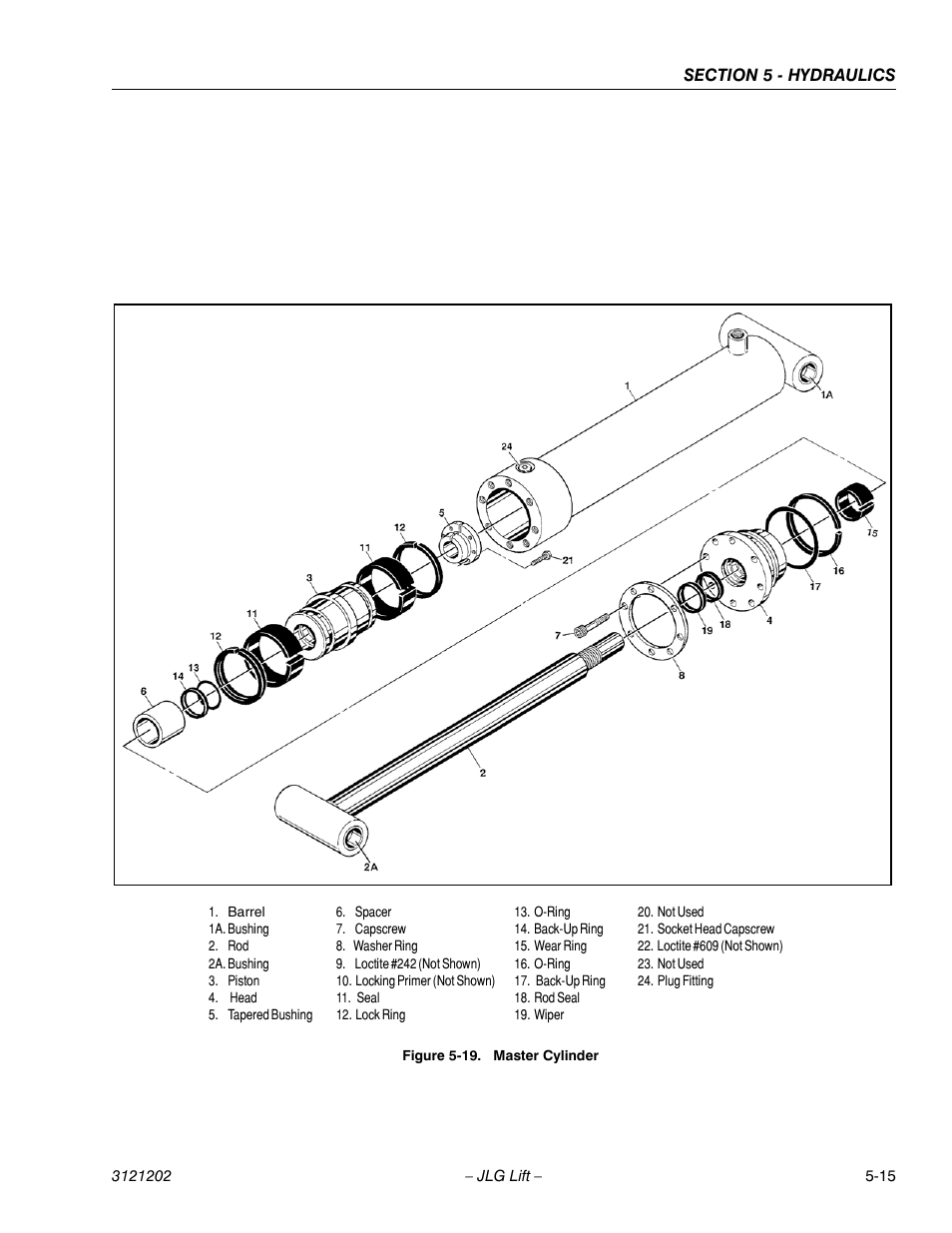 Master cylinder -15 | JLG 660SJ Service Manual User Manual | Page 225 / 334