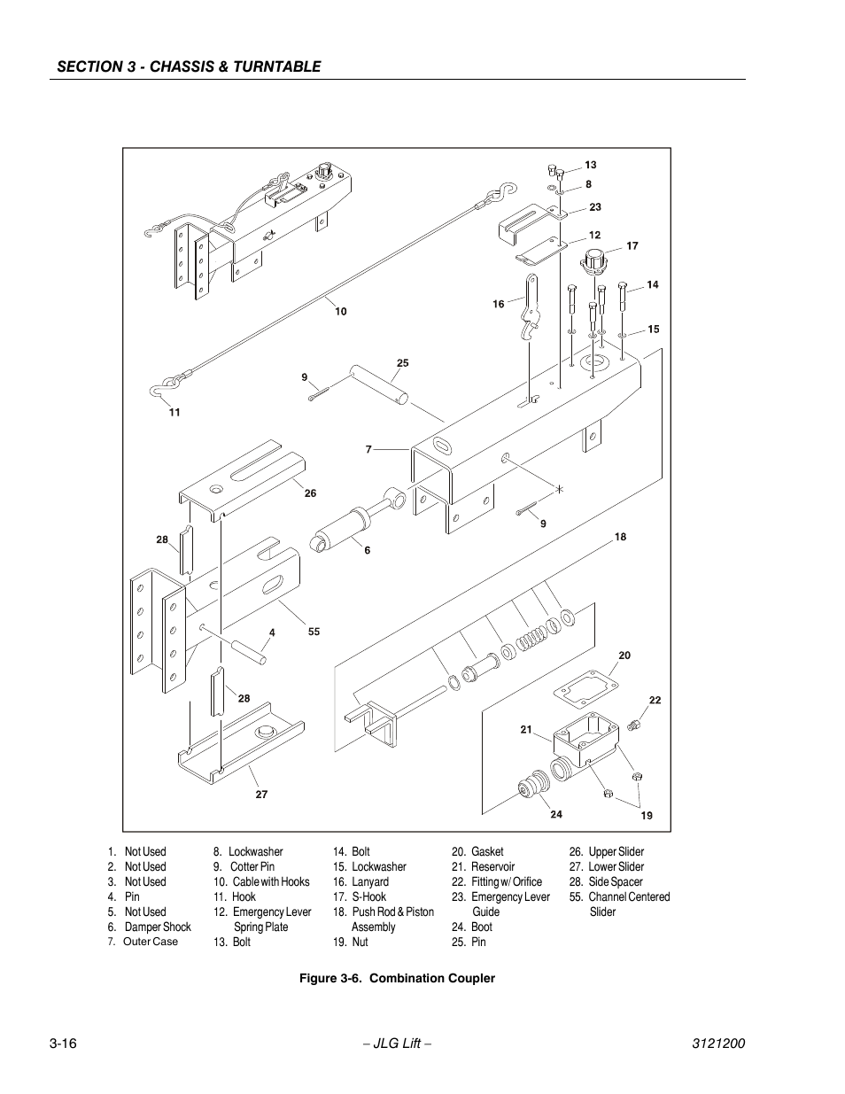 Combination coupler -16 | JLG T500J Service Manual User Manual | Page 52 / 234