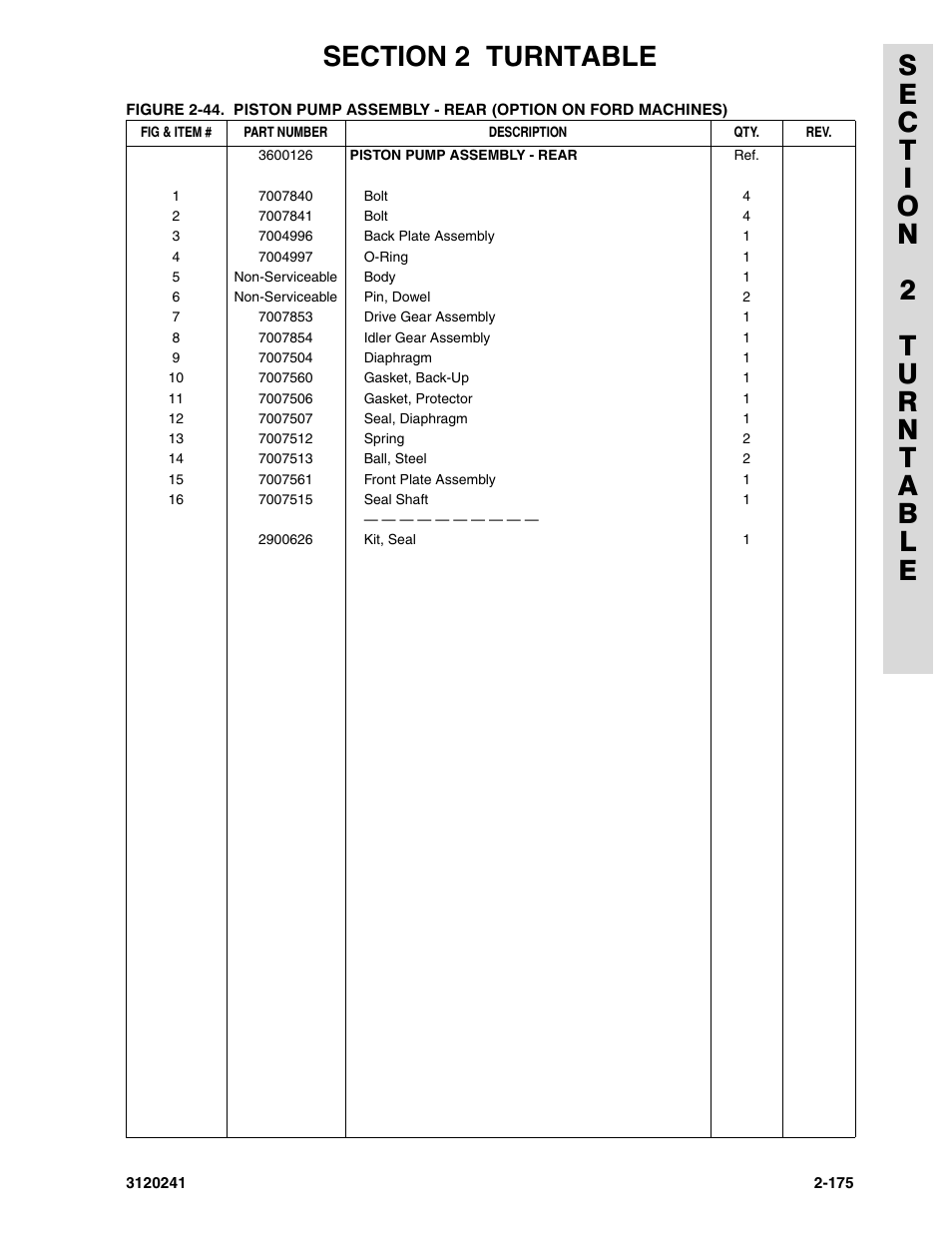 JLG 40H Parts Manual User Manual | Page 239 / 476