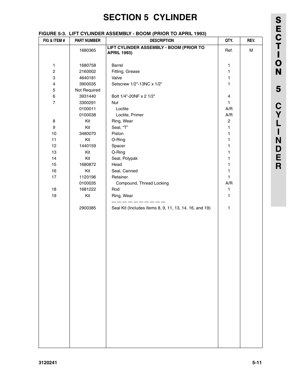 JLG 40H Parts Manual User Manual | Page 349 / 476