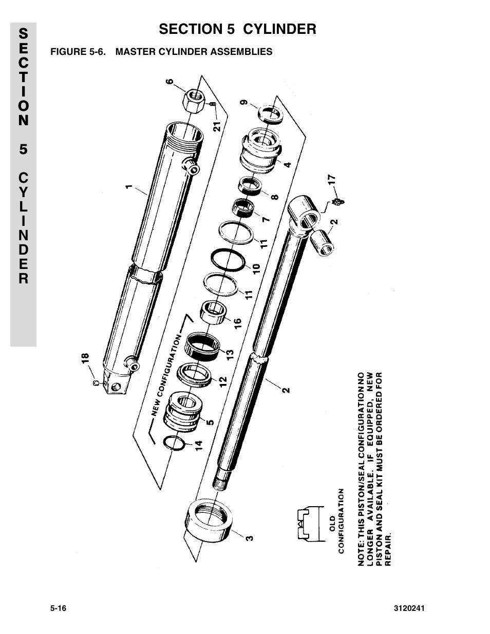 Figure 5-6. master cylinder assemblies | JLG 40H Parts Manual User Manual | Page 354 / 476