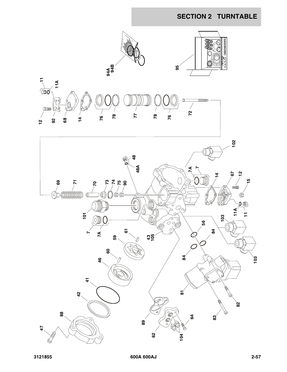 JLG 600A_AJ Parts Manual User Manual | Page 119 / 314