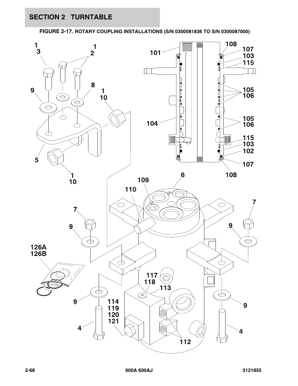 JLG 600A_AJ Parts Manual User Manual | Page 130 / 314