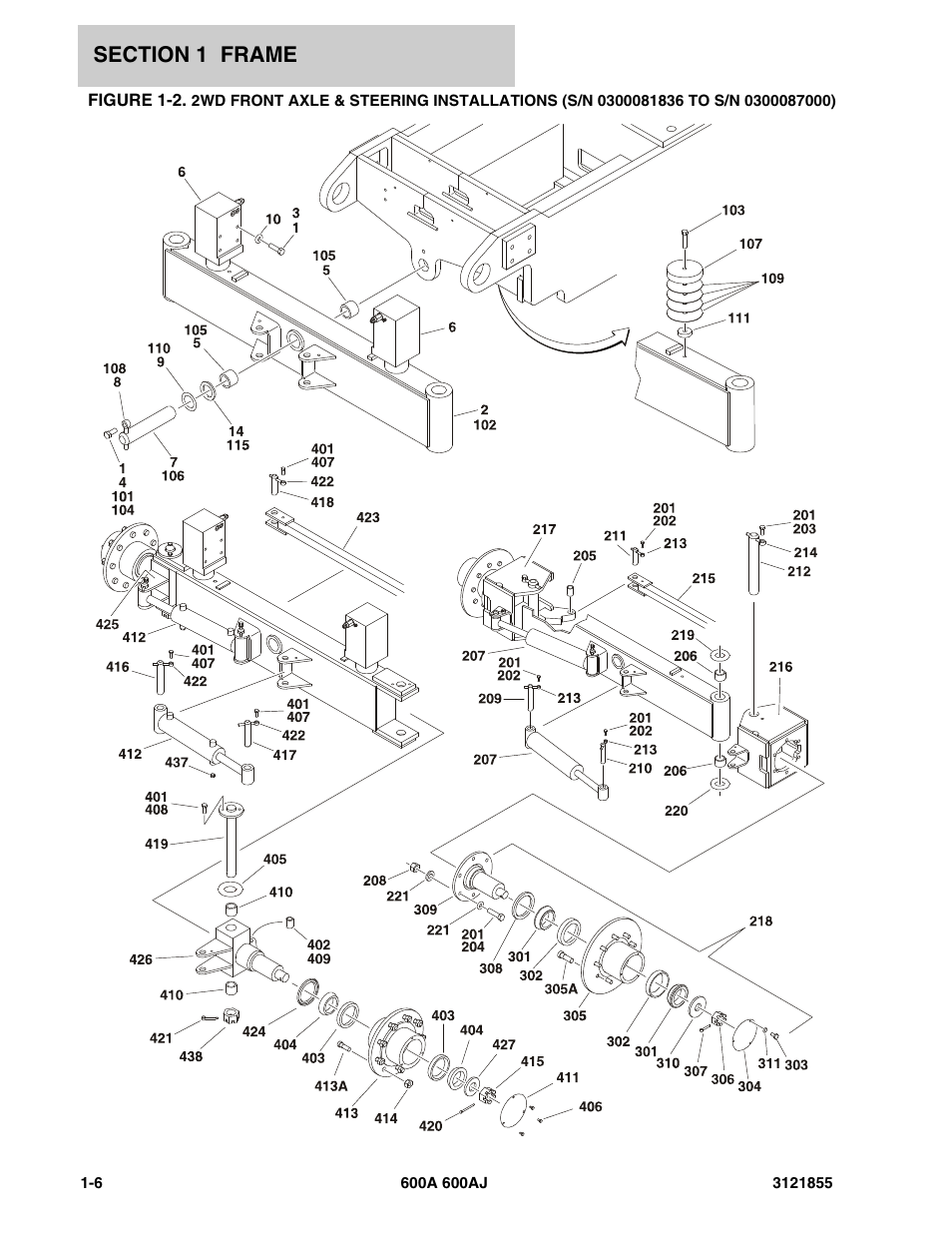 JLG 600A_AJ Parts Manual User Manual | Page 14 / 314