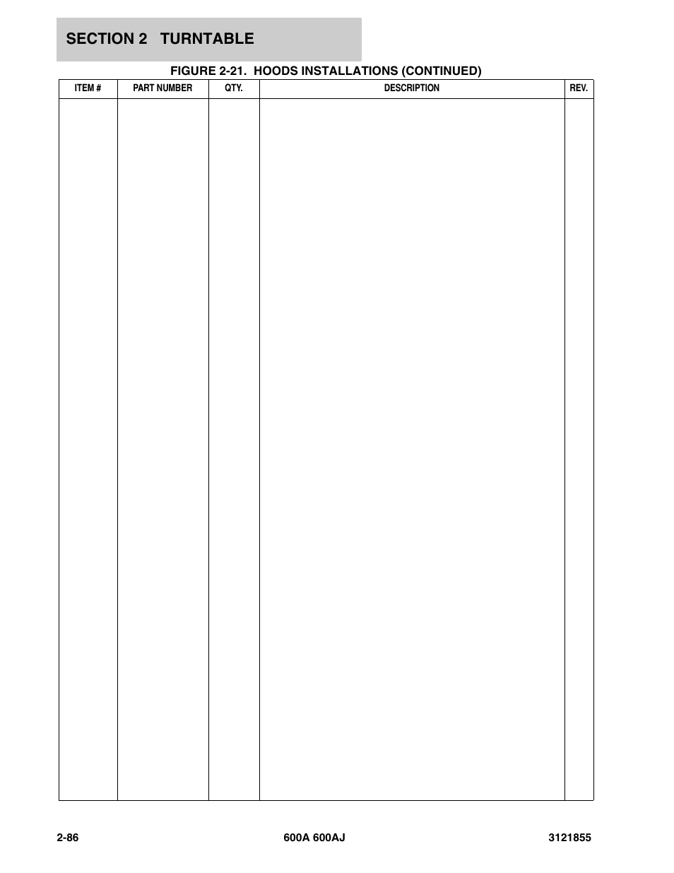 JLG 600A_AJ Parts Manual User Manual | Page 148 / 314