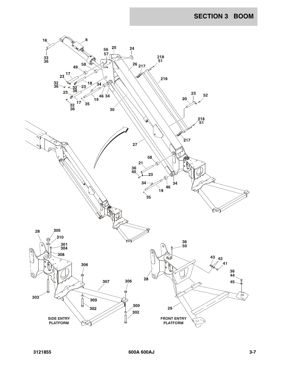 JLG 600A_AJ Parts Manual User Manual | Page 155 / 314