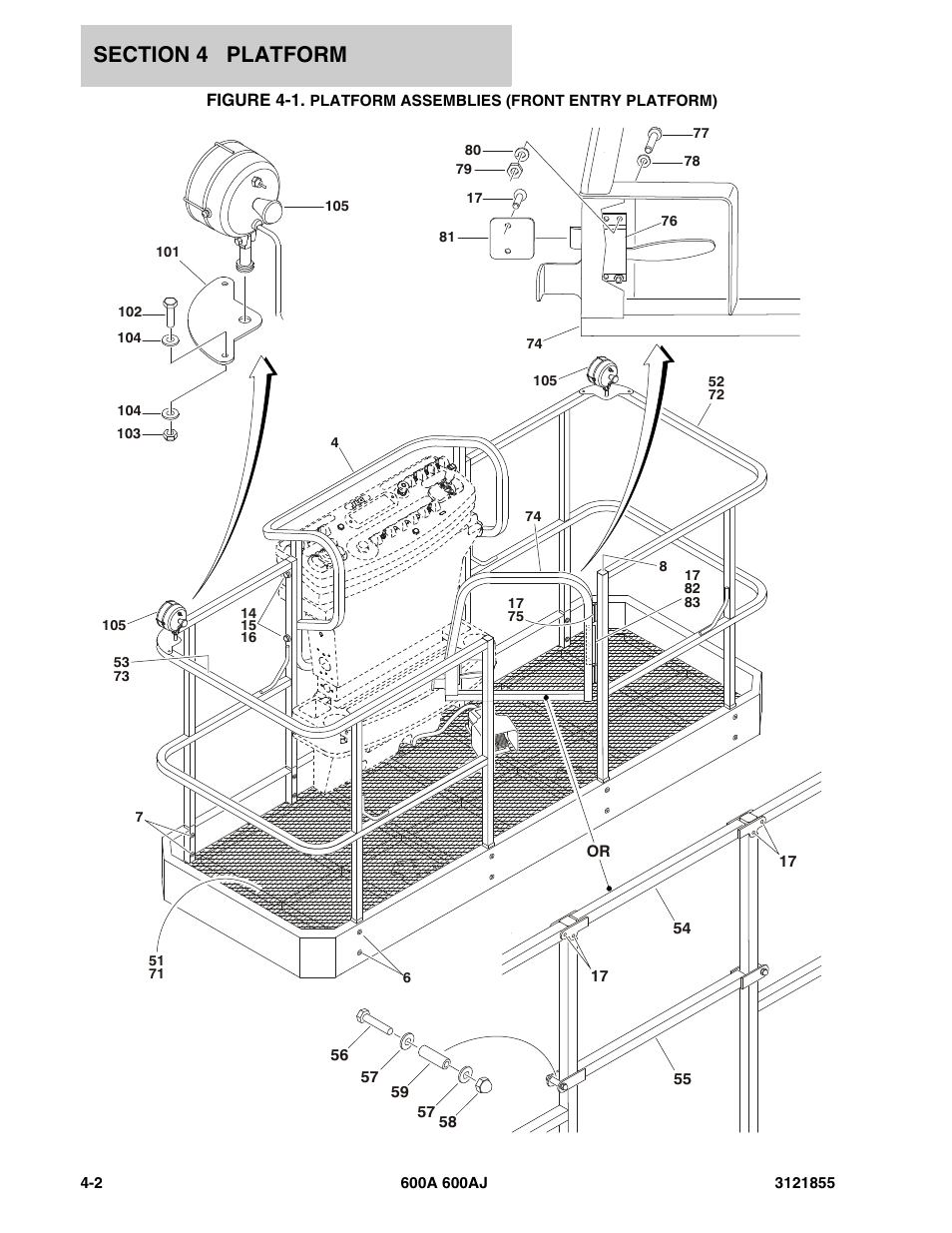 JLG 600A_AJ Parts Manual User Manual | Page 180 / 314