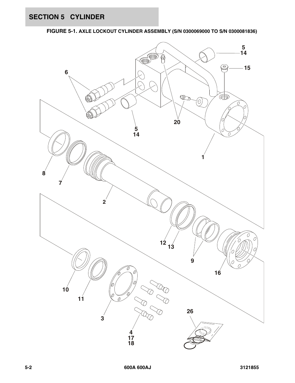 JLG 600A_AJ Parts Manual User Manual | Page 208 / 314