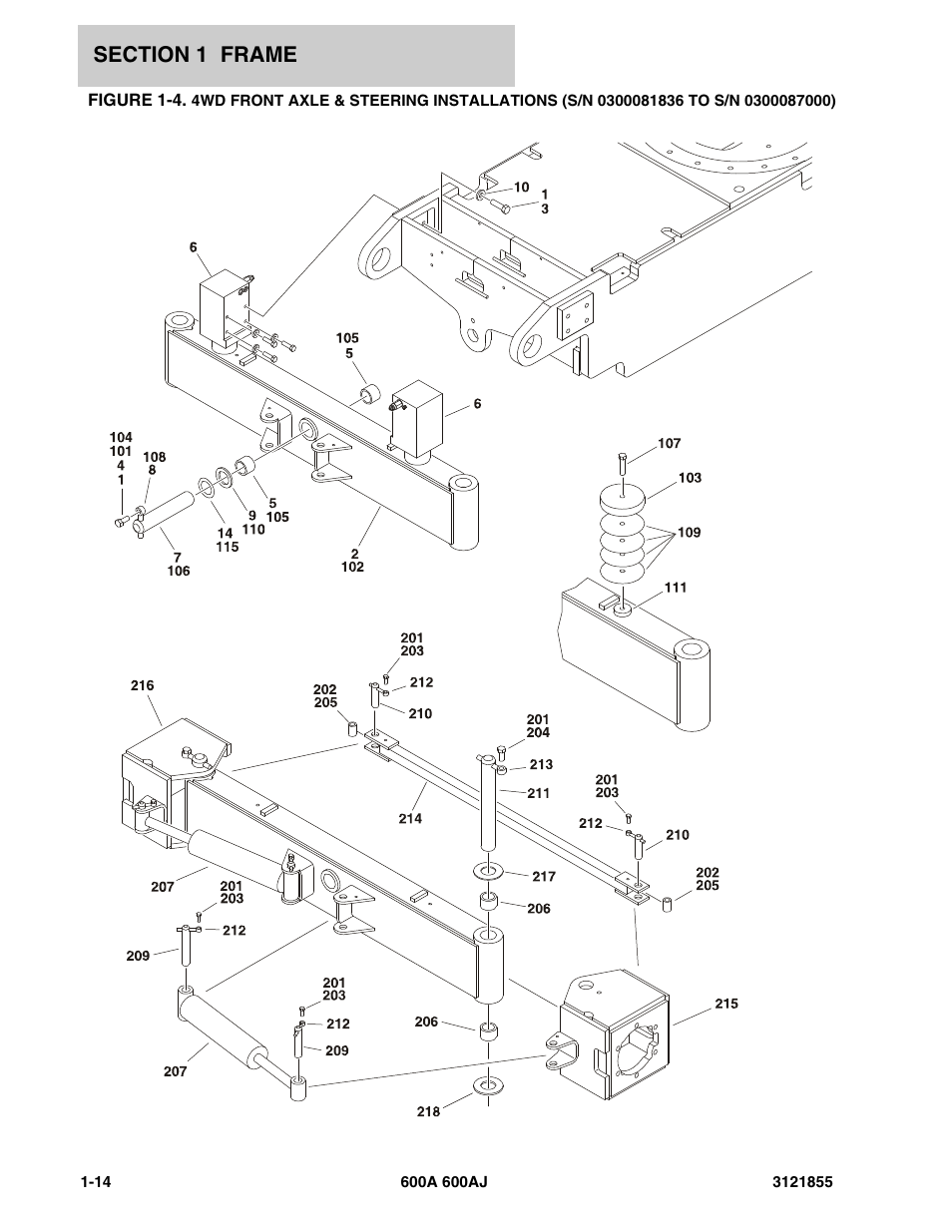 JLG 600A_AJ Parts Manual User Manual | Page 22 / 314