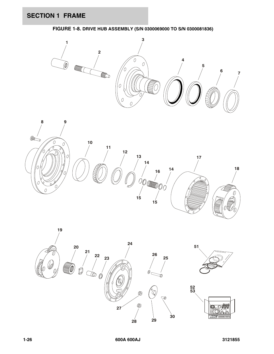 JLG 600A_AJ Parts Manual User Manual | Page 34 / 314