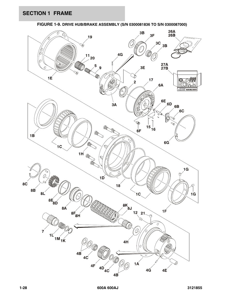 JLG 600A_AJ Parts Manual User Manual | Page 36 / 314