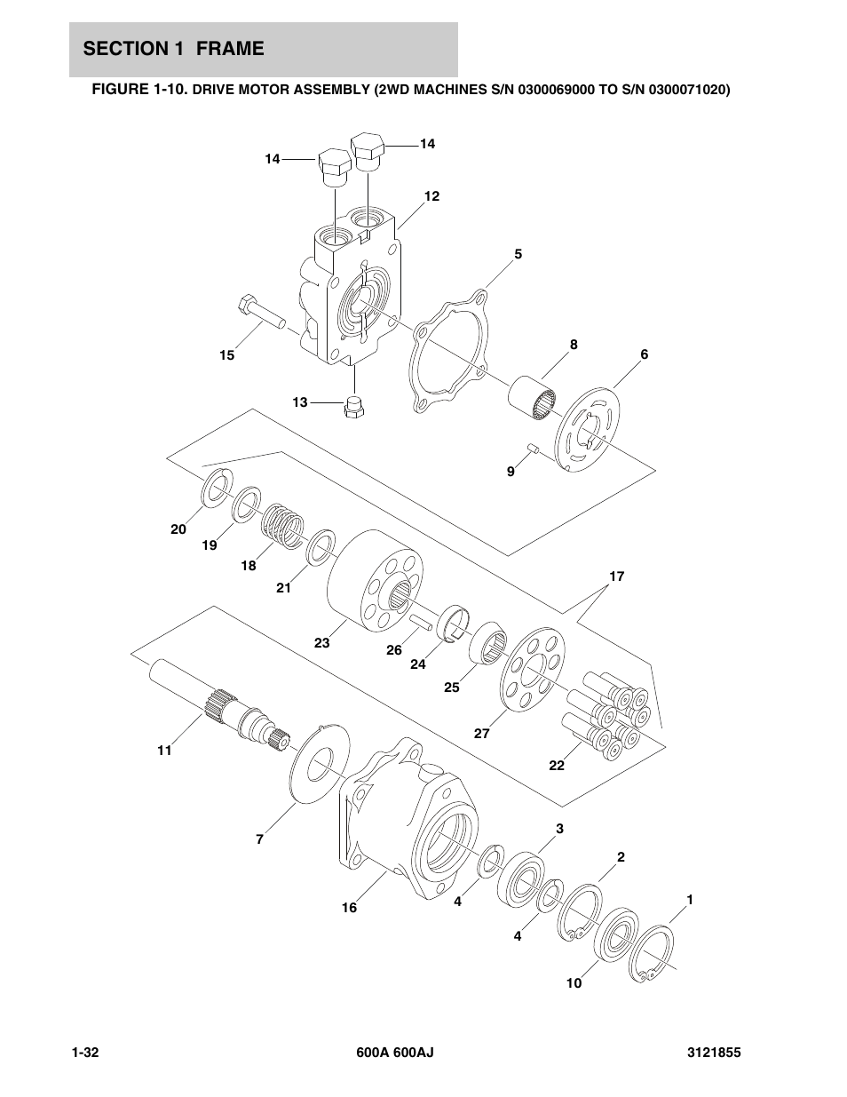 Driv | JLG 600A_AJ Parts Manual User Manual | Page 40 / 314