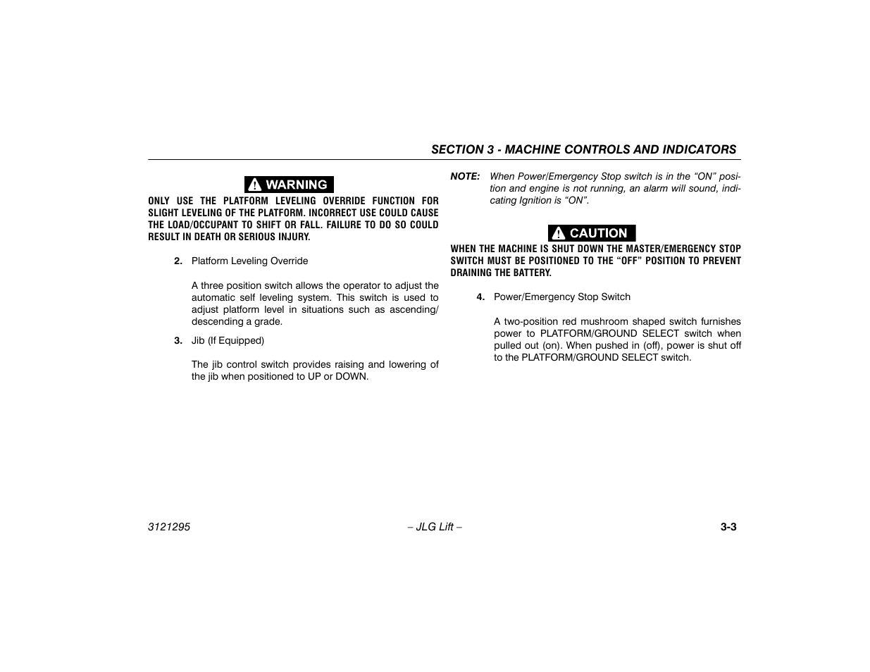 JLG 740AJ Operator Manual User Manual | Page 43 / 132