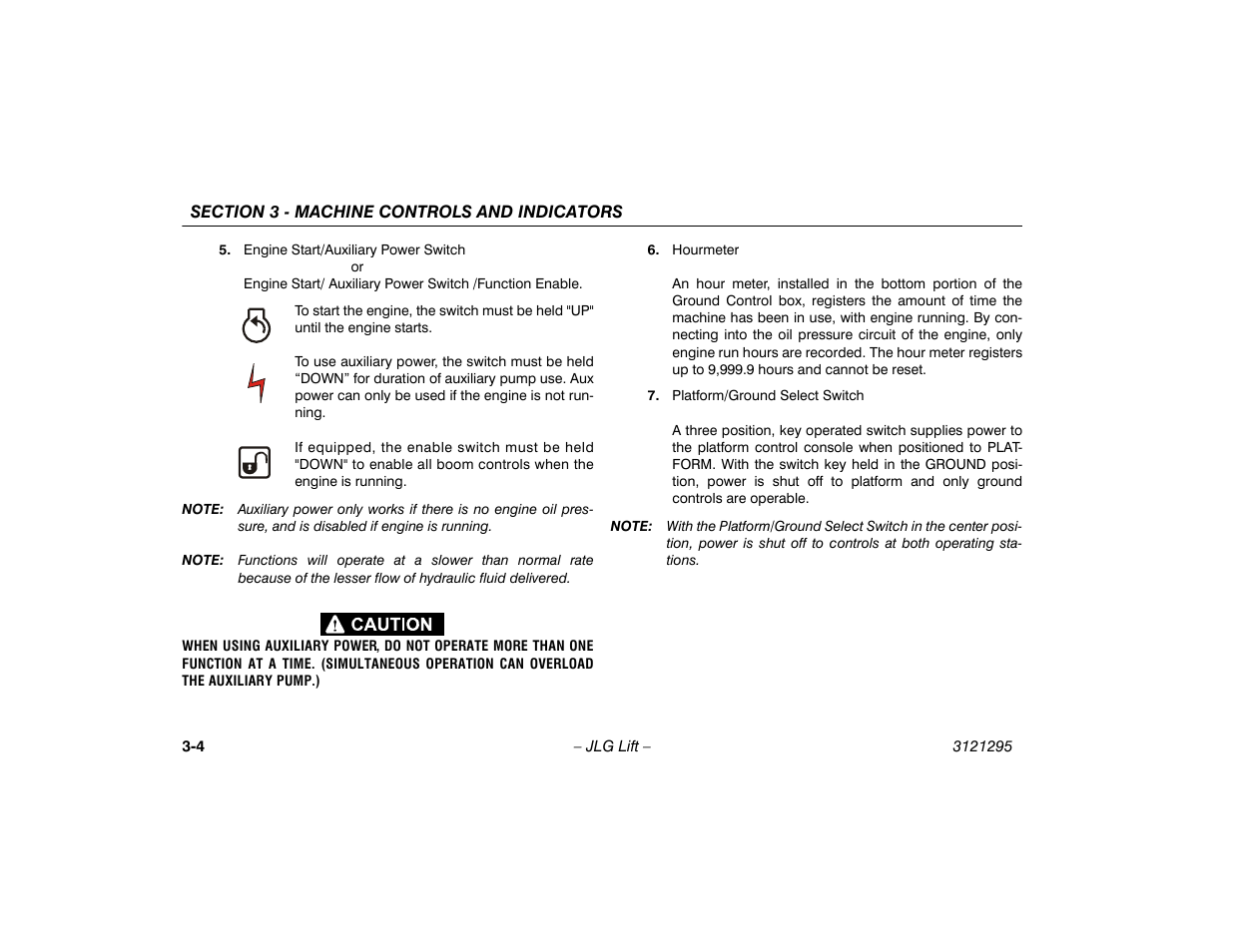 JLG 740AJ Operator Manual User Manual | Page 44 / 132