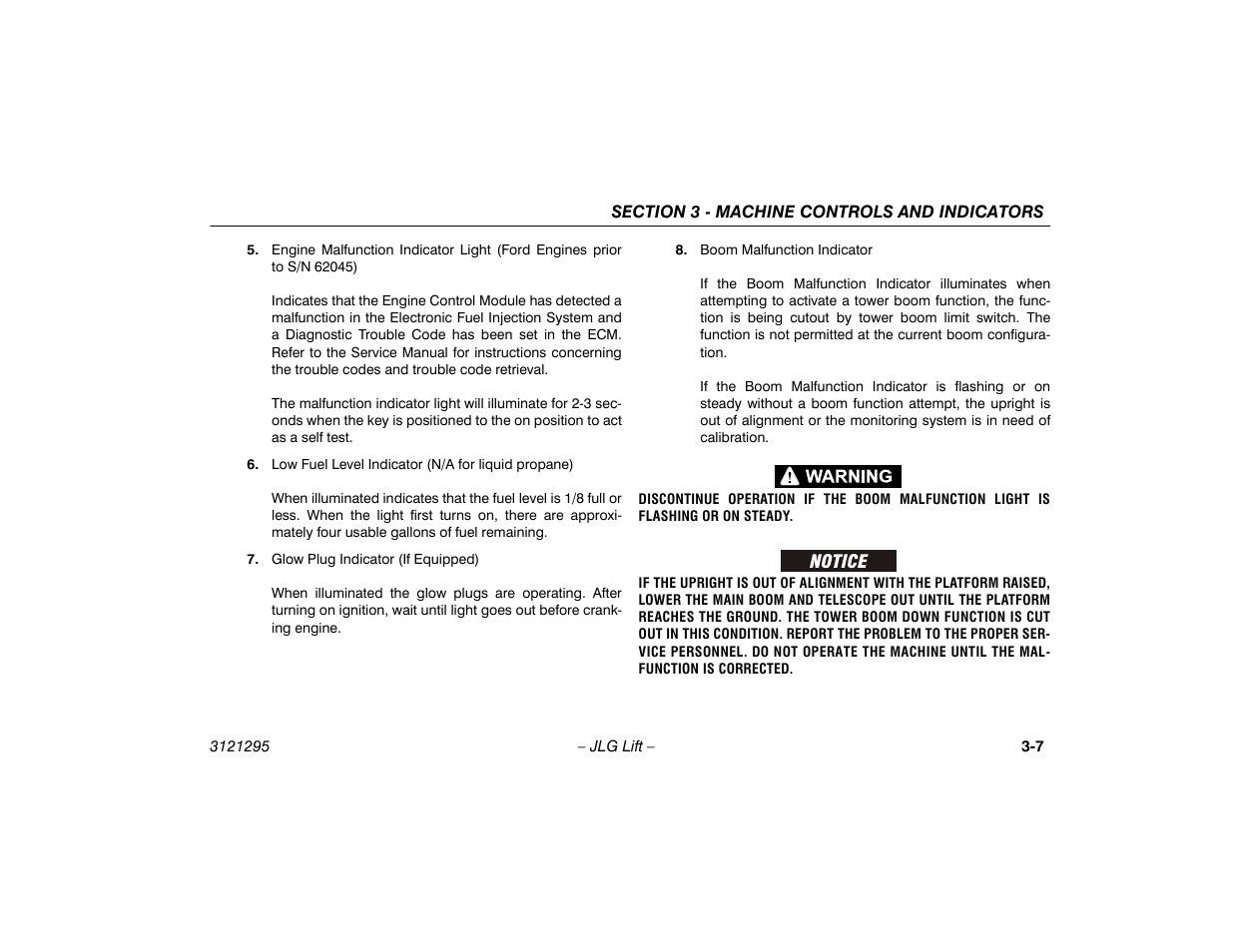 JLG 740AJ Operator Manual User Manual | Page 47 / 132