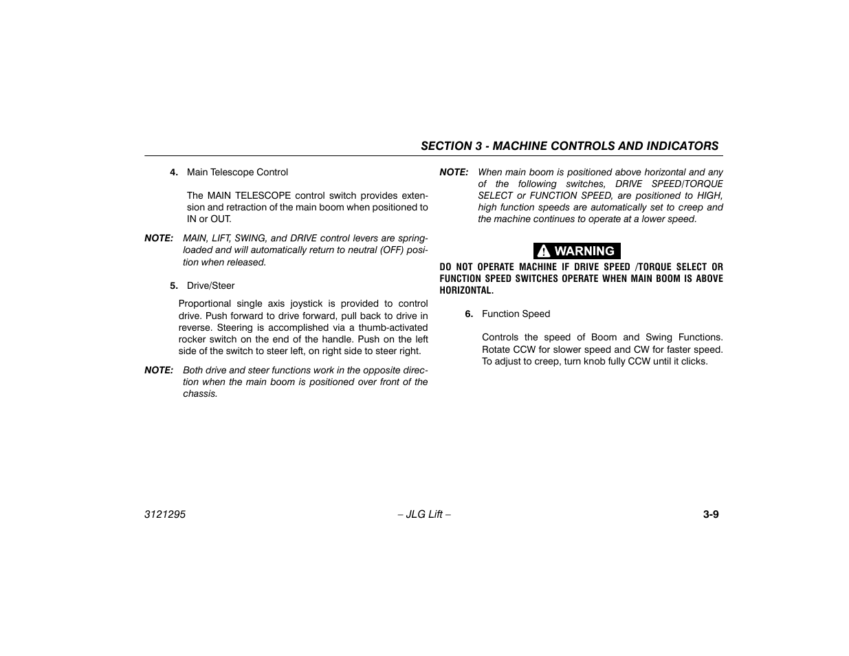 JLG 740AJ Operator Manual User Manual | Page 49 / 132