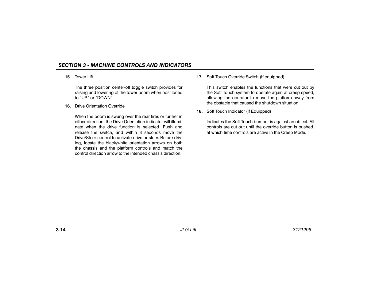 JLG 740AJ Operator Manual User Manual | Page 54 / 132