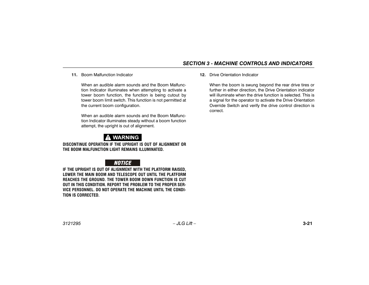 JLG 740AJ Operator Manual User Manual | Page 61 / 132