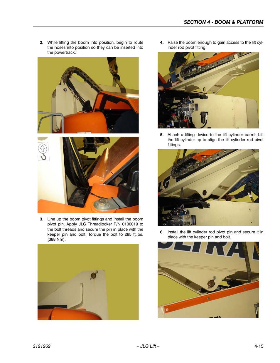 JLG 1500SJ Service Manual User Manual | Page 261 / 628