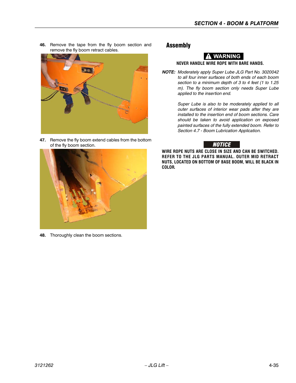 Assembly, Assembly -35 | JLG 1500SJ Service Manual User Manual | Page 281 / 628