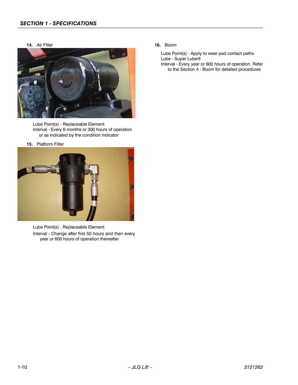 JLG 1500SJ Service Manual User Manual | Page 30 / 628
